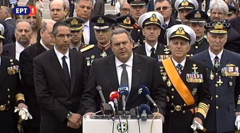 Ξεκάθαρο μήνυμα Π. Καμμένου προς Τουρκία: «Αν τολμήσετε να μας αμφισβητήσετε θα σας συντρίψουμε» – Βίντεο